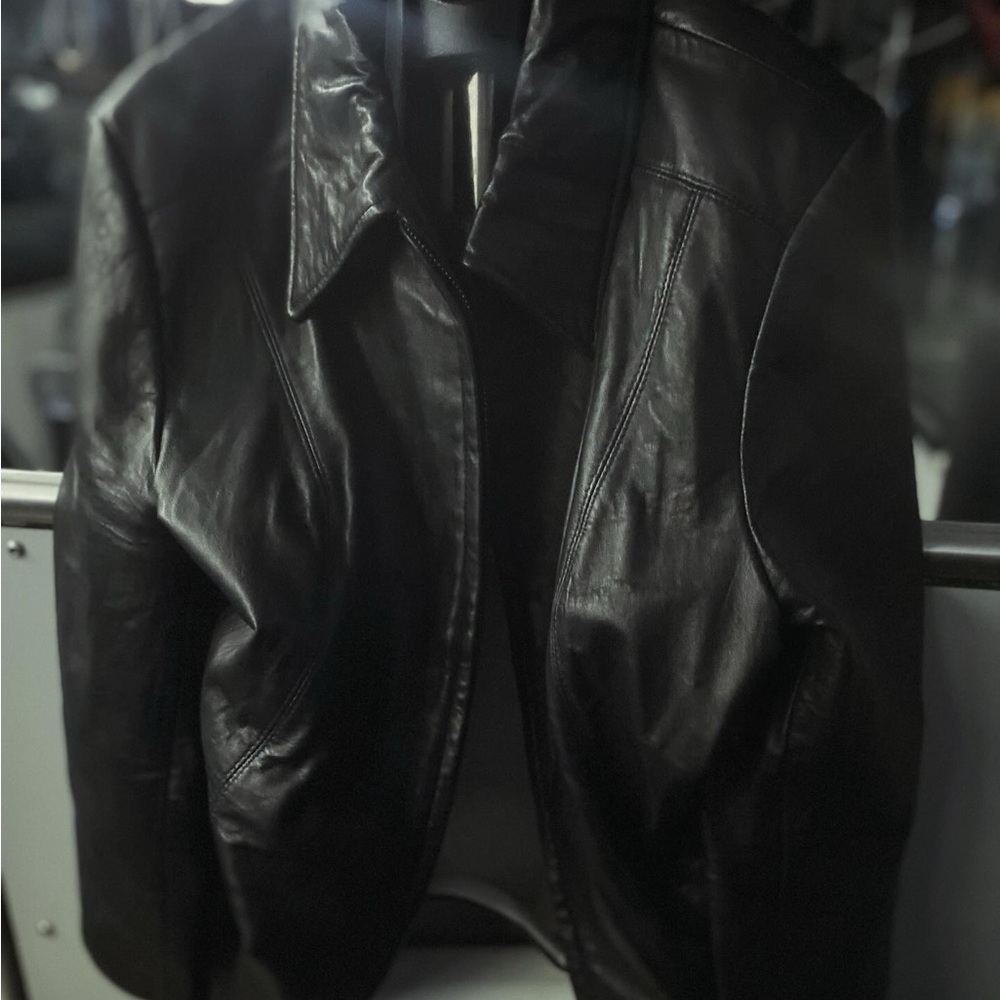 Leather jacket